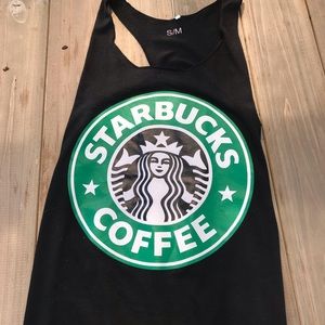 Starbucks blouse